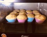 Hình bước làm 3 của món Muffin chuối hấp và nướng
