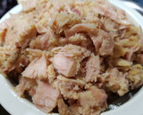 Foto del paso 3 de la receta: Tallarines con 3 Quesos y Atún! 🍝🧀🍴