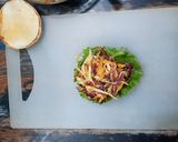 A picture of step 9 of BBQ Pulled Banana Peel Burger.