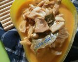 Foto langkah ke 2 dari resep Sayur lodeh TEWEL (nangka mudah).