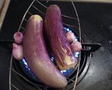 Foto langkah ke 1 dari resep Terong Bakar dengan Sambal Fibercreme.
