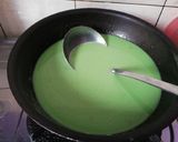 Foto langkah ke 2 dari resep Puding Matcha.