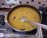 A picture of step 3 of Masoor dal tangy.