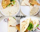 Hình bước làm 6 của món Bánh Mì Wrap-ăn sáng 5p nhà làm