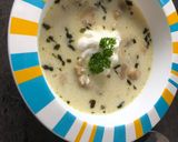Egyszerű gombaleves 🍲🍽 recept fázis 5 fotója
