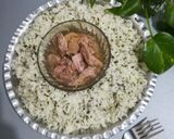 عکس مرحله 1 از دستور ❤️سبزی پلو با کنسرو ماهی