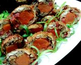 รูปขั้นตอนการทำที่ 4 ของ ปีกไก่ยัดไส้ข้าวเหนียวไข่เค็ม(เครื่องแน่นมาก) Glutinous Rice & Salted Egg Yolk Stuffed Chicken Wings