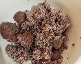 A picture of step 2 of Kofta salad.