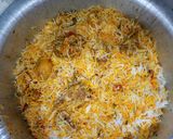 A picture of step 10 of Bombay Biryani.