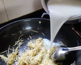 A picture of step 2 of Sweet potato kheer.