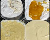 A picture of step 5 of Mango cheese cake.