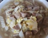 Foto langkah ke 2 dari resep Sawi bakso tumis.