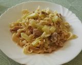 Csirkés, cukkinis tészta recept fázis 4 fotója