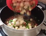 A picture of step 6 of Vegetables Qorma.