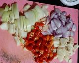 Foto langkah ke 1 dari resep Tumis kacang panjang daging giling.