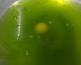 Gambar langkah 6 resipi Kek pandan layer.