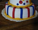 Foto del paso 4 de la receta: Torta decorada con pasta Ballina