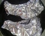 Foto del paso 1 de la receta: Ojo de bife con hueso envuelto en aluminio