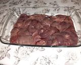 Mustáros csirkemáj recept fázis 1 fotója