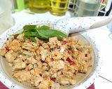 Foto langkah ke 7 dari resep Tempe penyet sambal bawang.