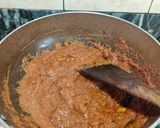 A picture of step 7 of CHOLE ALOO DRY CURRY with BOILED BROWN RICE.