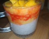 A picture of step 8 of Mango sago dessert.