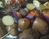 Foto del paso 5 de la receta: Brochetas de mollejas a la parrilla