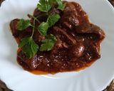 Foto del paso 5 de la receta: Higaditos de pollo en cebolla y salsa de tomate