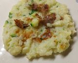 Foto del paso 5 de la receta Pisto con tortitas de patata y yema de Huevo