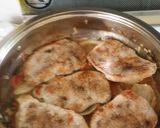 Zöldségpürében készült karaj recept fázis 4 fotója