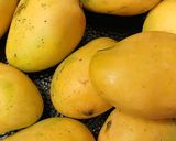 A picture of step 1 of Mango Popsicles.