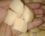 A picture of step 2 of Aloo gobhi🍲.