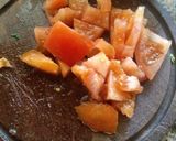 Foto del paso 2 de la receta: Ensalada de tomate, queso y repollitos de Bruselas