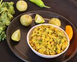 A picture of step 5 of Fresh Amla and Turmeric Thecha (chutney).