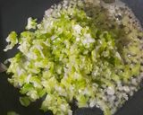 A picture of step 5 of Dischi Volanti Vegetable Bolognese.
