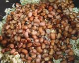 A picture of step 6 of Greenish rice n beans.