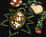 A picture of step 13 of Matar Paneer.