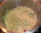Φωτογραφία βήματος 8 της συνταγής Spaghetti με το avocado σε...ρόλο pesto! (vegan)