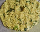 A picture of step 3 of Leftover khichdi thalipeeth with semolina.