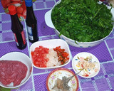 Foto del paso 2 de la receta: Acelga frita con carne molida