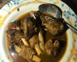 A picture of step 3 of Ram head pepper soup #kitchenhuntchallenge.