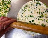 A picture of step 6 of Green Onion and Potato Chips Bread.