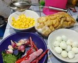 Foto langkah ke 2 dari resep Sambal goreng kentang krecek telur puyuh.