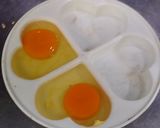 รูปขั้นตอนการทำที่ 3 ของ ขนมปังไข่ดาวผักไมโครเวฟ