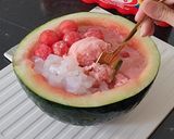 Foto langkah ke 5 dari resep Es Semangka Yakult.