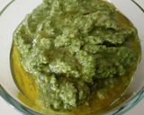 Foto del passaggio 3 della ricetta Fusilli di semola con pesto alla rucola e noci