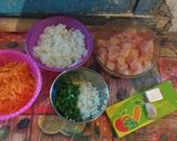 Foto del paso 1 de la receta: Ravioles con pollo a la crema