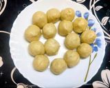 A picture of step 3 of Gulab Jamun Kheer.