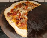 A picture of step 13 of Sourdough pizza.