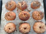 Glutén-, tej- és tojásmentes sütőtökös bagel recept lépés 8 foto